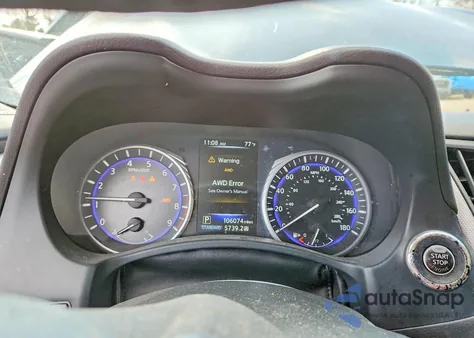 2015 Infiniti Q50 Premium из США, поврежденный, VIN JN1BV7AR9FM412924